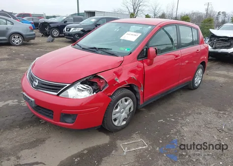 2012 Nissan Versa 1.8 S from USA, damaged, VIN 3N1BC1CP1CK287119